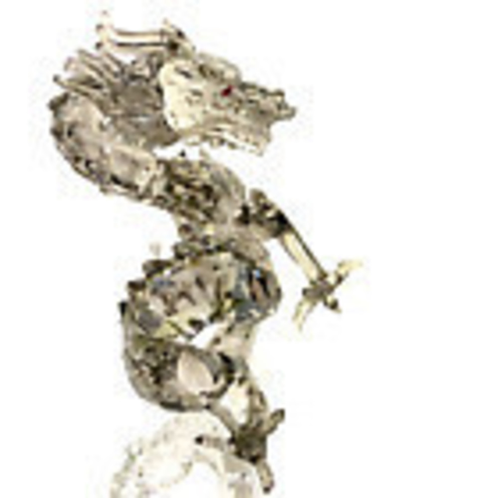 Swarovski Crystal Jubilee Ed SCS25 2012 Dragon #1096752 Austria Orig Box Papers